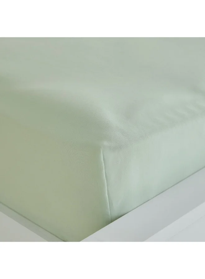 هوم بوكس شرشف سرير فيت مقاس كوين 160 × 200 × 25 سم من ديربي مايكروفايبر صلب أولمبيك