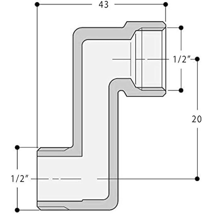 105015 ECCENTRIC FITTING RETROGROUP NICKEL, MULTICOLOR - Image 2