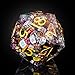 UDIXI Giant D20 DND Dice 160mm with Sharp Edges and Hundreds Inclusions Large 20 Sided Dice for Role Playing Game Handmade DD Ornaments for Home Decor - Image 4