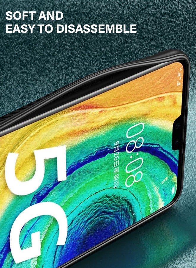 GROIC جراب Huawei Nova9 SE مقاس 6.78 بوصة، جراب جلدي مرن من مادة TPU مع غطاء هاتف مضاد للصدمات ومضاد للانزلاق مع حماية عدسة الكاميرا، برتقالي - Image 4