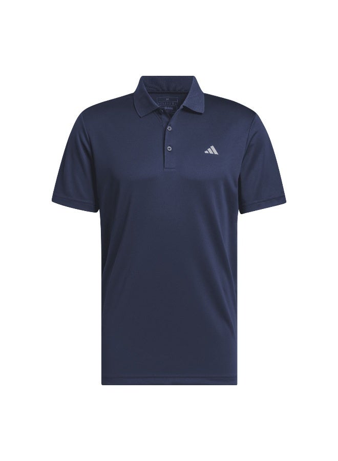 adidas Originals Adidas Adi Prf Lc Polo Blue Golf Polo Shirts For Men S  - Image 2