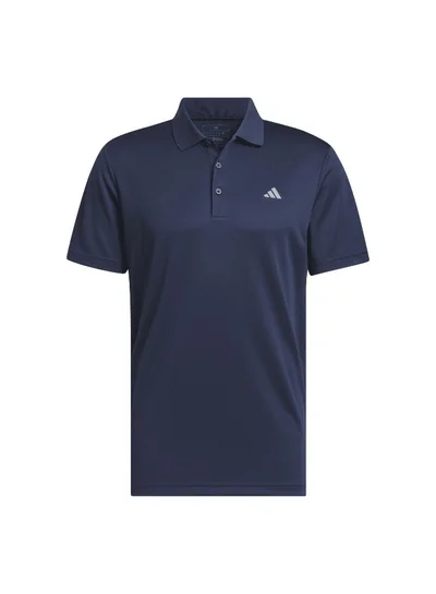 adidas Originals Adidas Adi Prf Lc Polo Blue Golf Polo Shirts For Men S