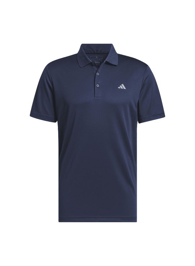 adidas Originals Adidas Adi Prf Lc Polo Blue Golf Polo Shirts For Men S  - Image 1