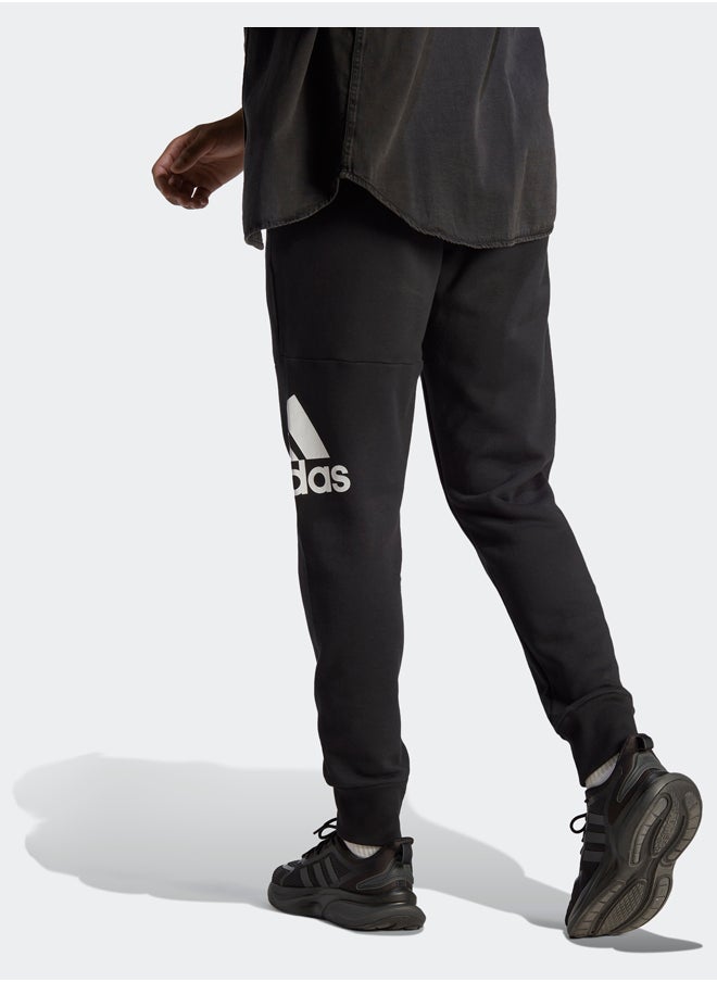 Adidas Essentials French Terry Tapered Cuff Logo Joggers  - Image 2