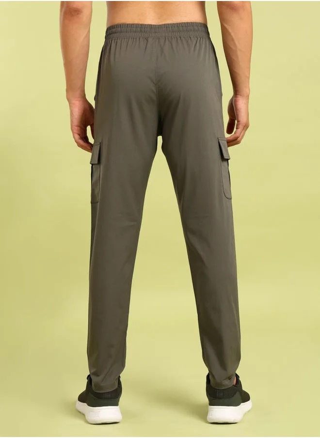 تكنوسبورت Technosport Solid 2-Way Stretch Cargo Pants