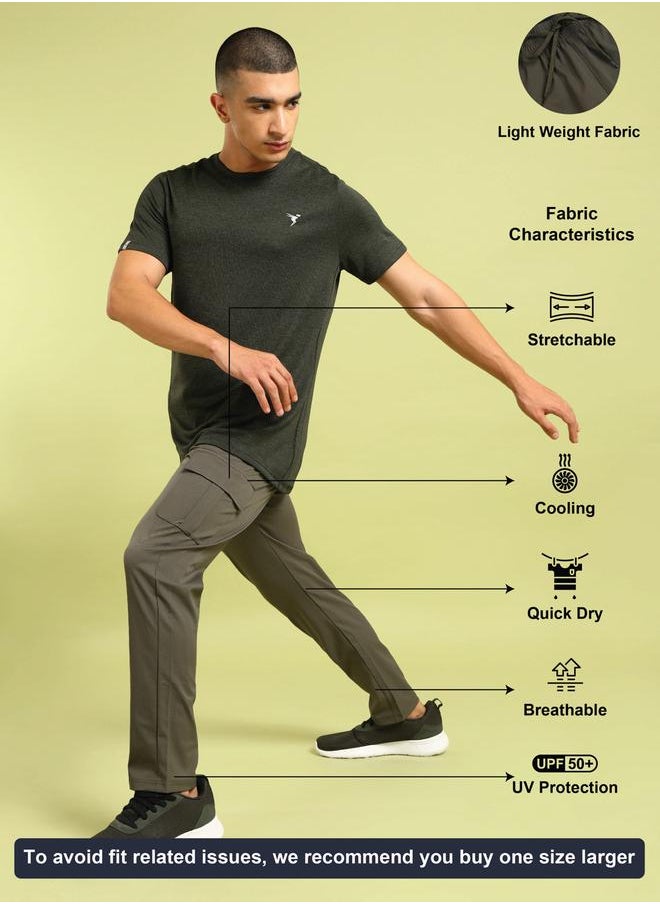 Technosport Technosport Solid 2-Way Stretch Cargo Pants  - Image 5
