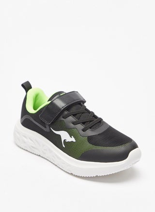 Boys Sports Shoes with Hook and Loop Closure