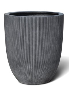 Tall Egg Fiberglass Pot Vertical Striped Trend Black Height - pzsku/ZABC89376EE6008FED905Z/45/_/1731663101/2e7fbf4e-a9ce-4183-8c1f-010bdc4e1ead