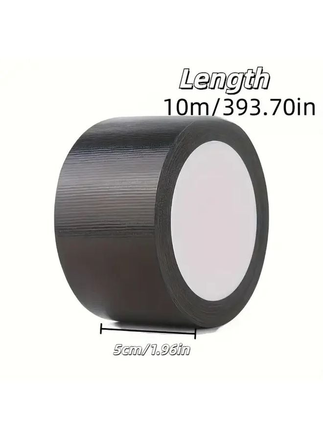 Black Heavy Duty Waterproof Tape 1.97x393.7 Inch Strong Adhesive No Residue Multipurpose - Image 4