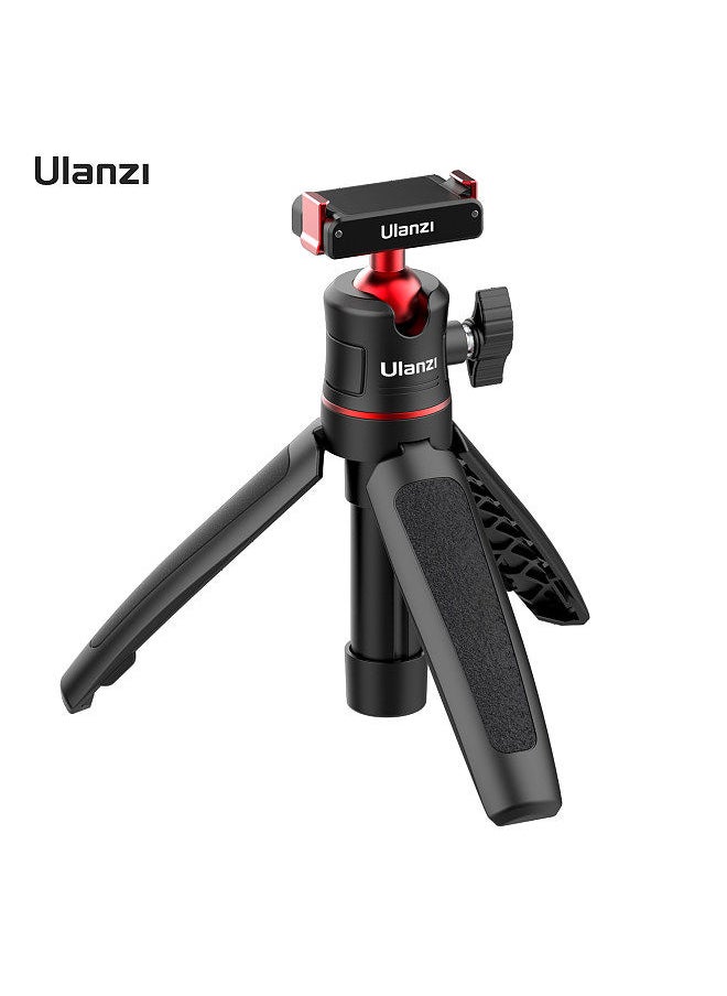 Ulanzi - Ulanzi MT-50 Portable Selfie Stick Tripod Stand Magnetic Quick Release with 360° Rotatable Ballhead 3-section Extendable Tube Max. Height 25.5cm/ 10in Replacement for DJI Action 2 Camera - Image 1