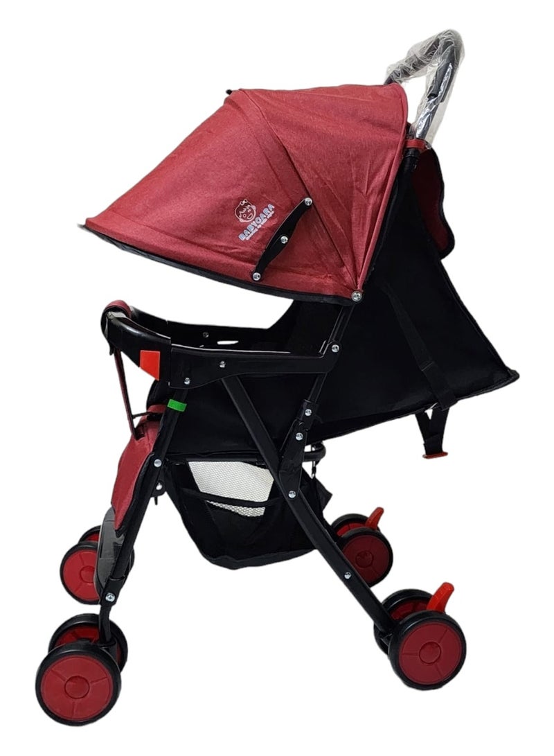 BABYCARA BABY CARA Lightweight Stroller with Adjustable Seat and Convenient Storage Basket - Image 3