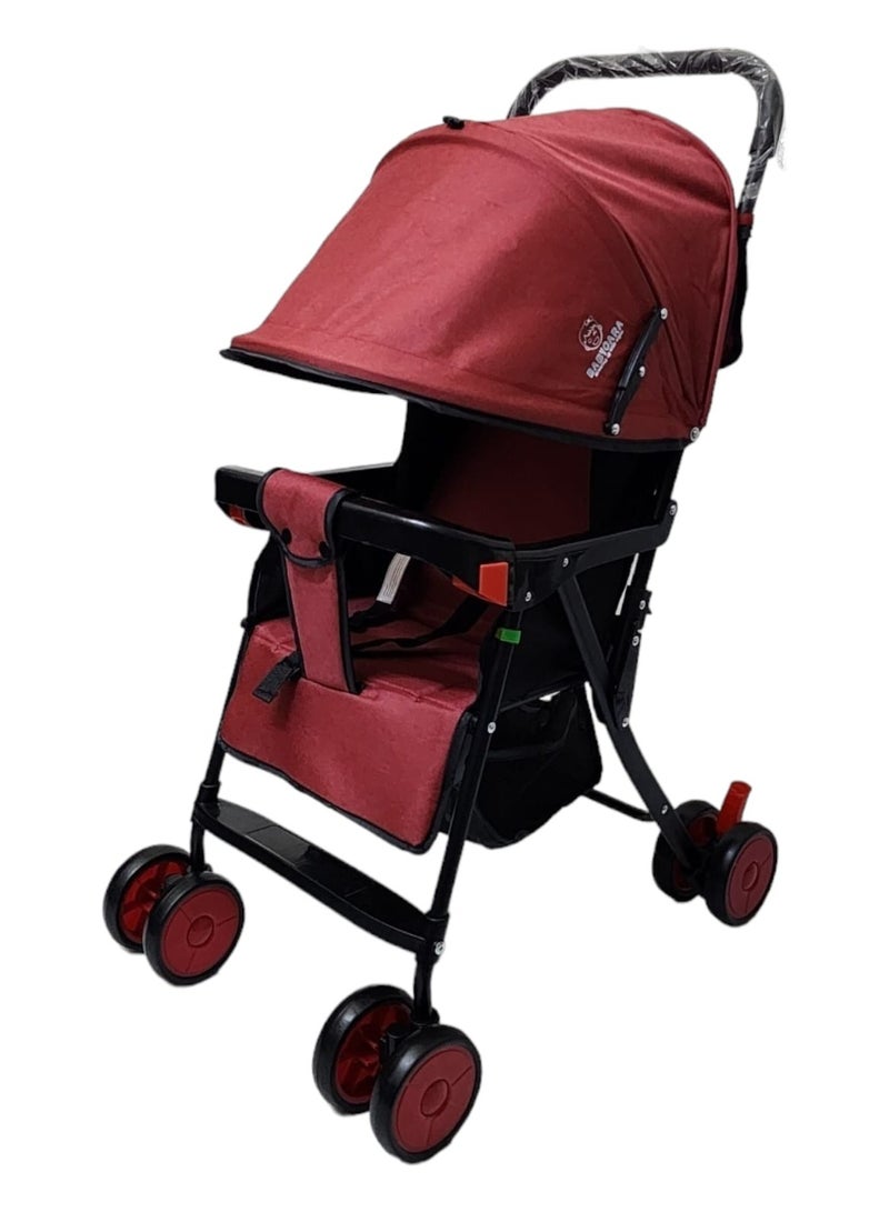 BABYCARA BABY CARA Lightweight Stroller with Adjustable Seat and Convenient Storage Basket - Image 1