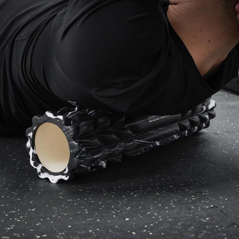 ليف برو رول مساج وتمارين LiveUp Foam Roller-Pk - وردي - Image 4