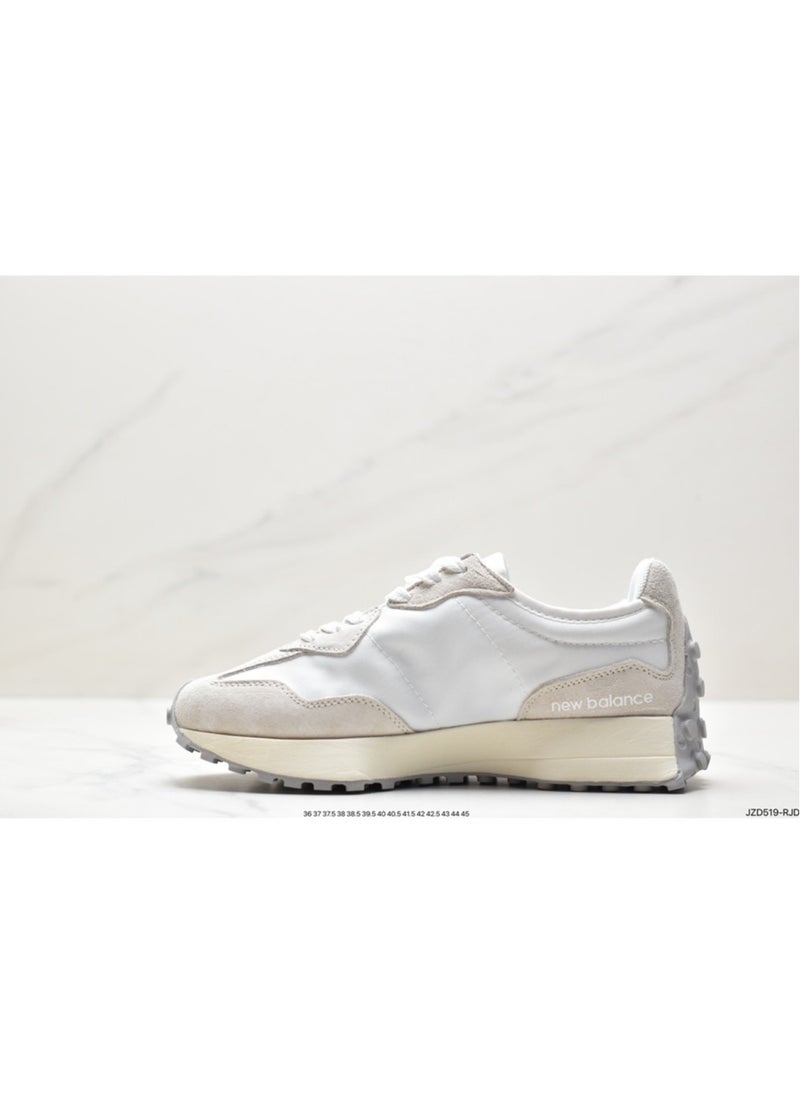 NB New 327 Fashion Sneakers Sport Sneakers Unisex Grey White  - Image 3