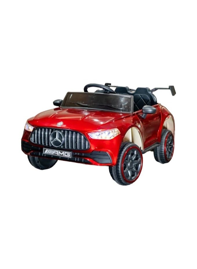 Electric ride-on car for children, a modern and attractive ride-on car for children, multi-colored (red)  - Image 1