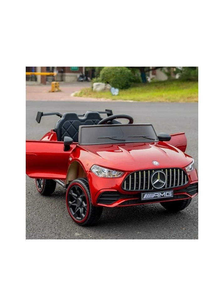 Electric ride-on car for children, a modern and attractive ride-on car for children, multi-colored (red)  - Image 2