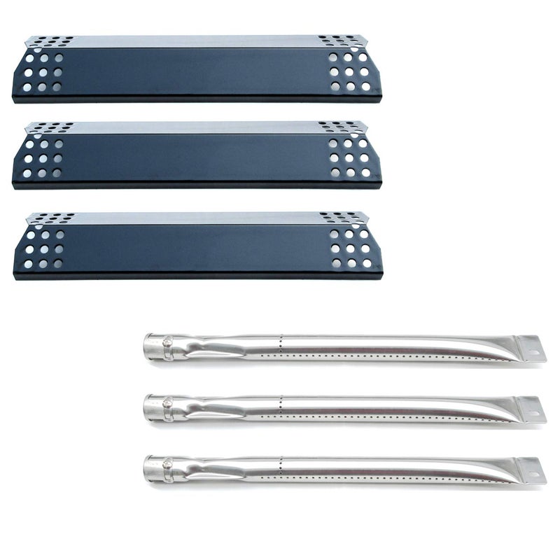 Direct Store Parts Kit DG255 Replacement for Sunbeam,Nexgrill,Grill Master 720-0737 720-0697 Gas Grill Repair Kit (3-Pack) Stainless Steel Burners & Porcelain Steel Heat Plates - Image 5