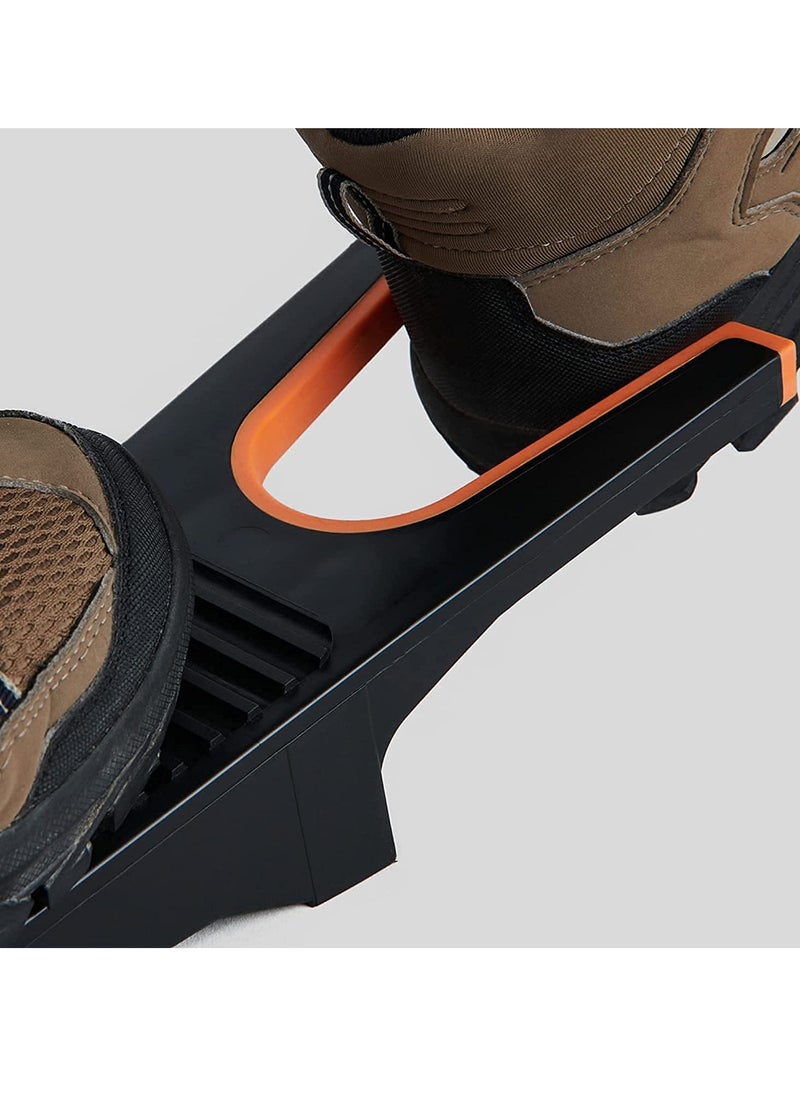KASTWAVE - Boot Jack Cowboy Boot Remover - Extra Grip Boot Puller/Shoe Helper for Cowboy Boots, Work Boots & Outdoor Muck Shoes - Includes Grooved Boot Scraper for Removing Mud - Image 1
