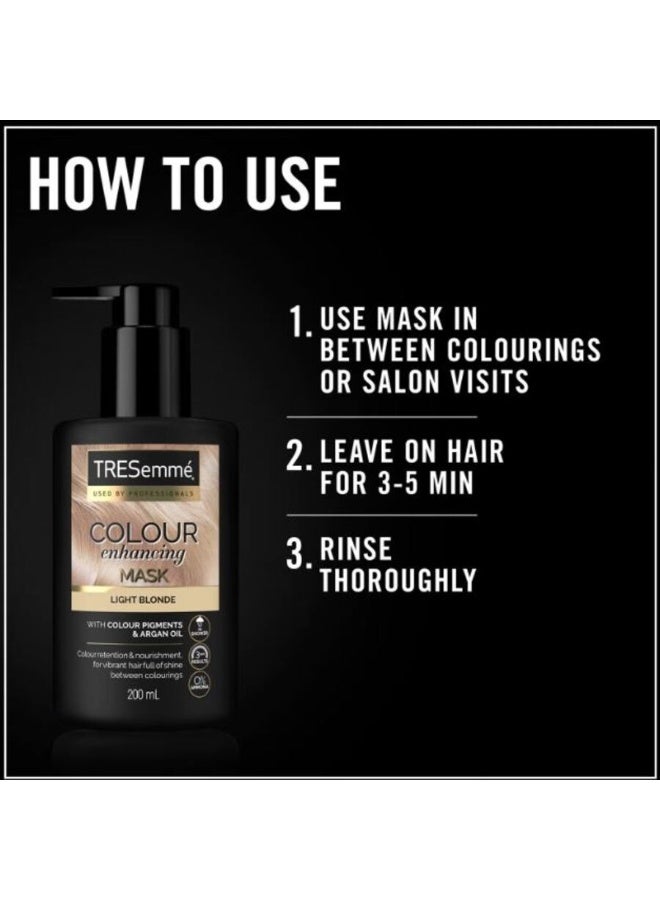 TRESemmé Light Blonde Colour Enhancing Hair Mask 200 ml - Image 2