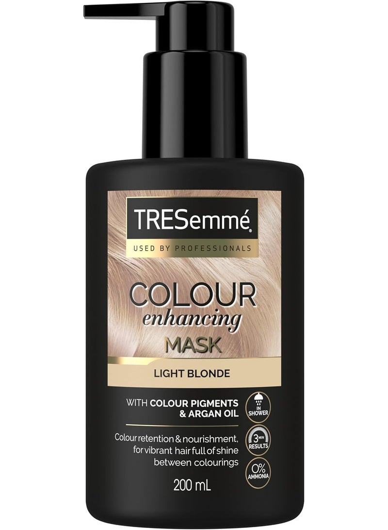 TRESemmé Light Blonde Colour Enhancing Hair Mask 200 ml - Image 1