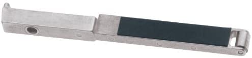 Dynabrade (11213) Contact Arm Assembly | 5/16" Diameter x 3/8" Wide, Steel Wheel, with 1/2" (13 mm) Wide Platen | For 1/2" (13 mm) Wide x 24" (610 mm) Long Belts - Image 1