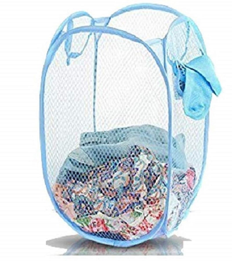 Kuber Industries Kuber Industries Nylon 4 Piece Mesh Laundry Basket, 30Ltr (Multi)-CTKTC26024 - Image 3