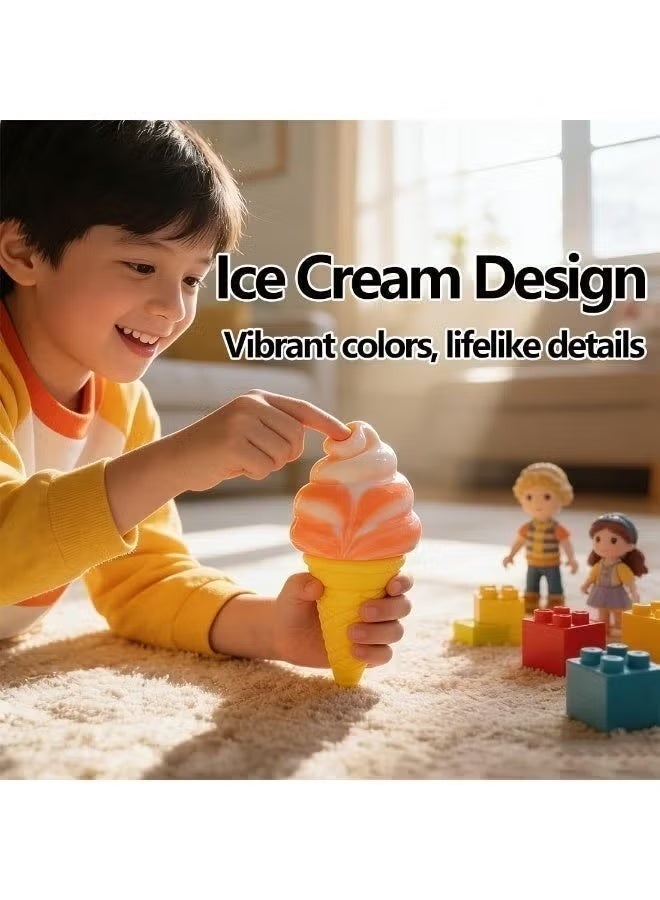 Schylling Needoh Ice Cream Cone - Sensory Squeeze Toy - Image 5