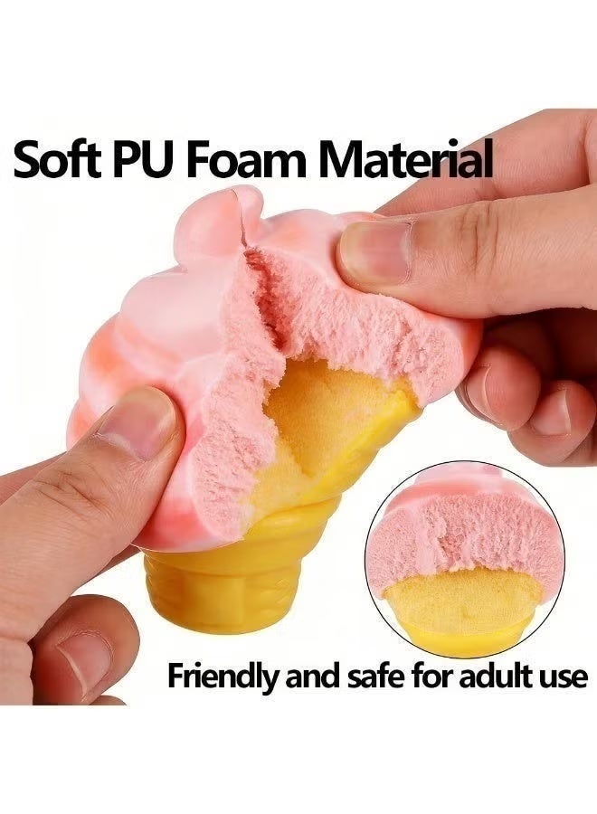 Schylling Needoh Ice Cream Cone - Sensory Squeeze Toy - Image 4