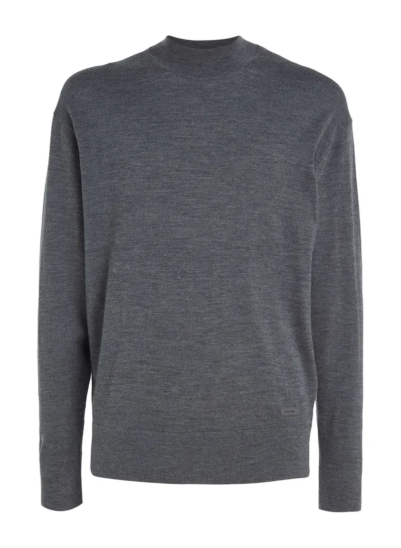 CALVIN KLEIN Logo Crew Neck Sweater