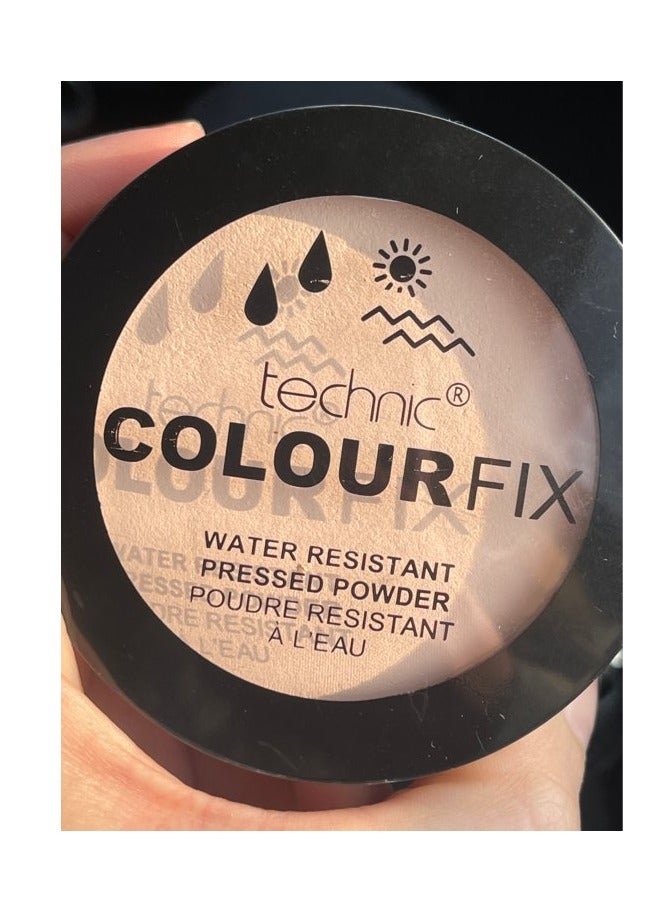 تكنيك بودرة مضغوطة مقاومة للماء من كولورفيكس - اللوز المبيض - Image 2