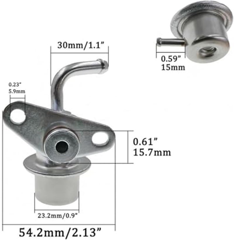 QASULER Fuel Pressure Regulator for Mitsubishi Diamante 3.5L V6 - Image 2