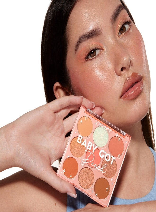 ColourPop لوحة ظلال العيون ColourPop Baby Got Peach - ظلال برتقالية وشعيرية مع لمسات معدنية ومطفأة وبراقة - مكياج عيون عالي الصبغة مع تركيبة تدوم طويلاً (0.3 أونصة) - Image 3