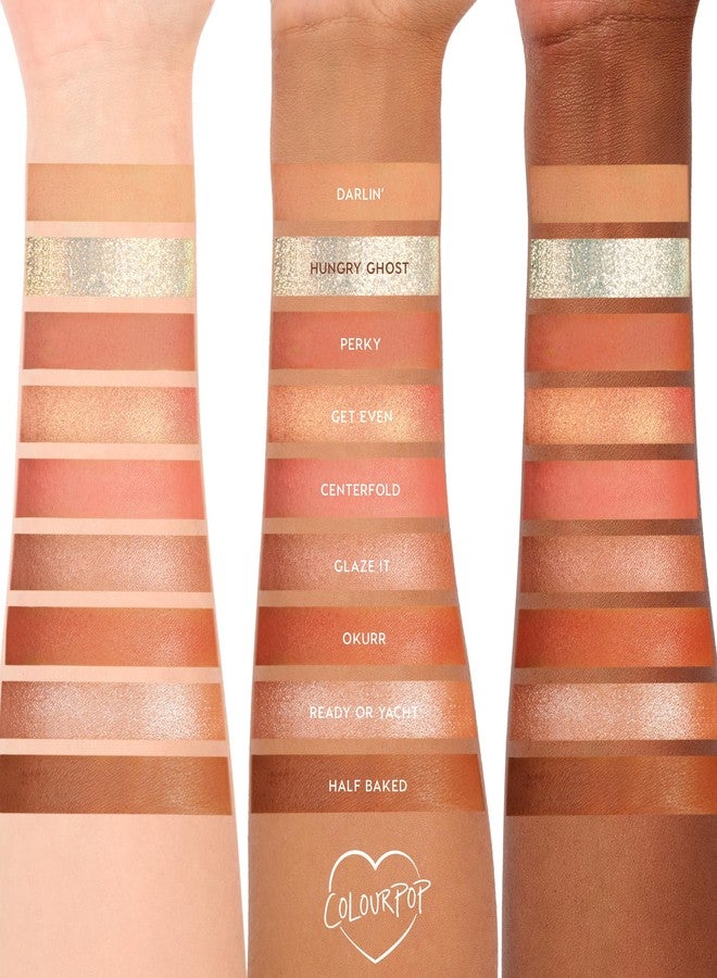 ColourPop لوحة ظلال العيون ColourPop Baby Got Peach - ظلال برتقالية وشعيرية مع لمسات معدنية ومطفأة وبراقة - مكياج عيون عالي الصبغة مع تركيبة تدوم طويلاً (0.3 أونصة) - Image 5