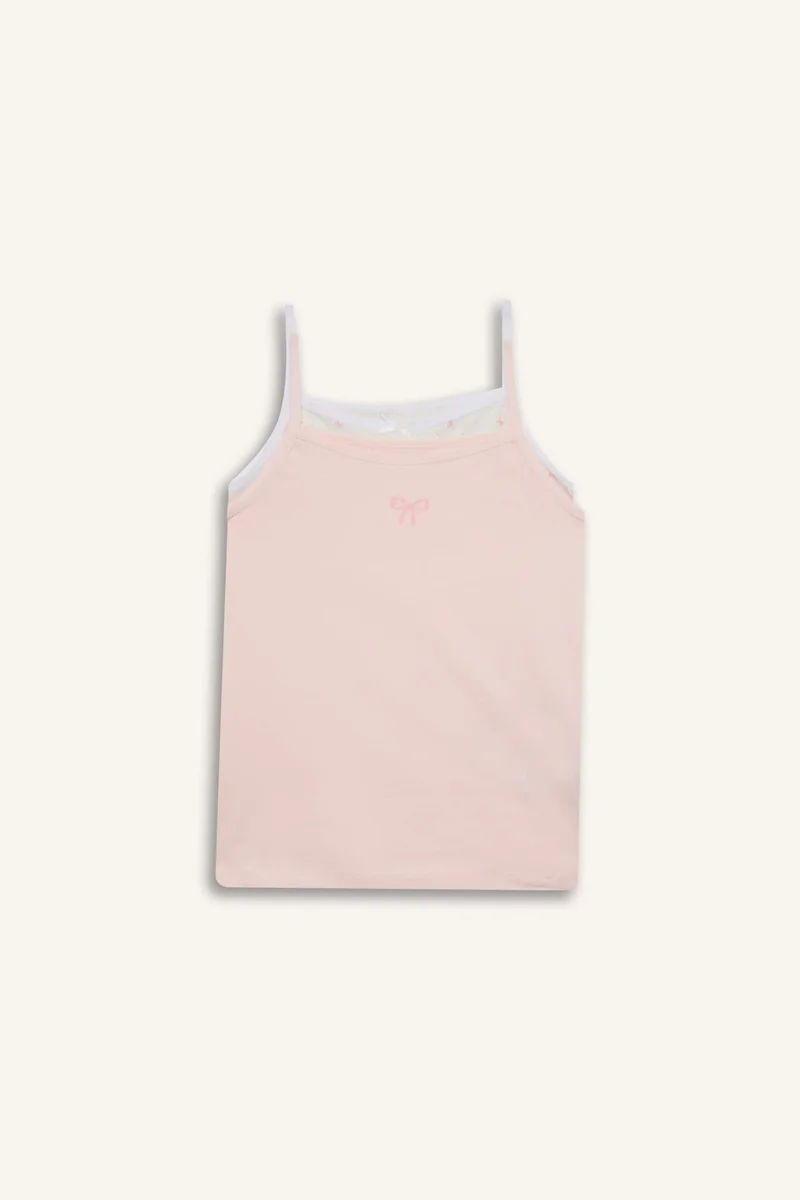 DeFacto Girl 2 piece Regular Fit Printed Tank Top