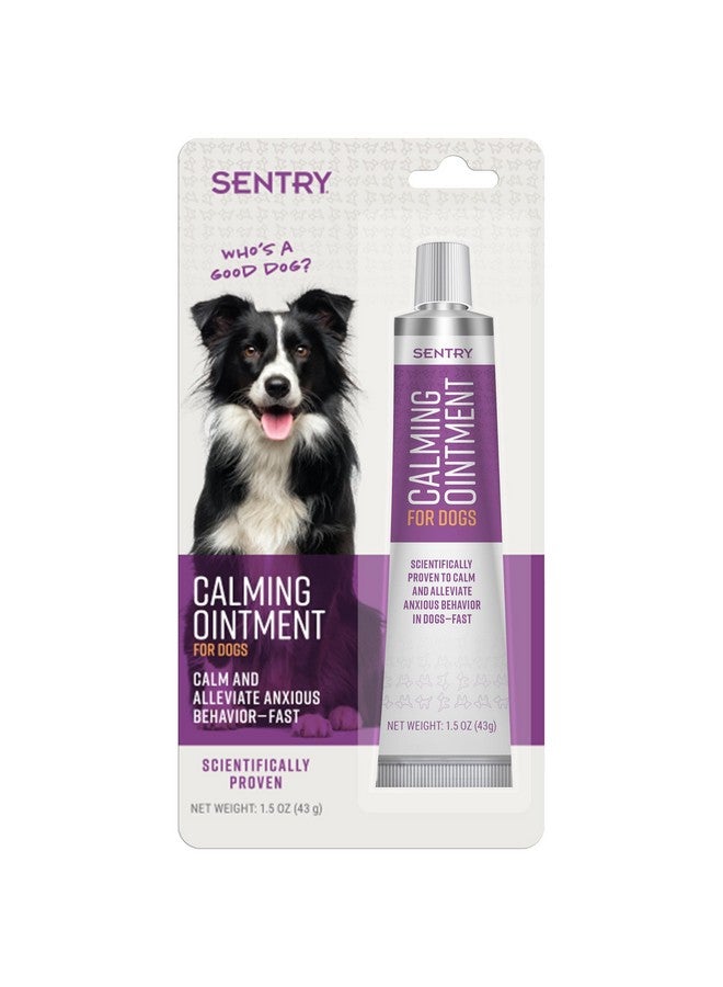 SENTRY Calming Ointment for Dogs, Fast-Acting Releif for Anxious Dogs, 1.5 oz - Image 1