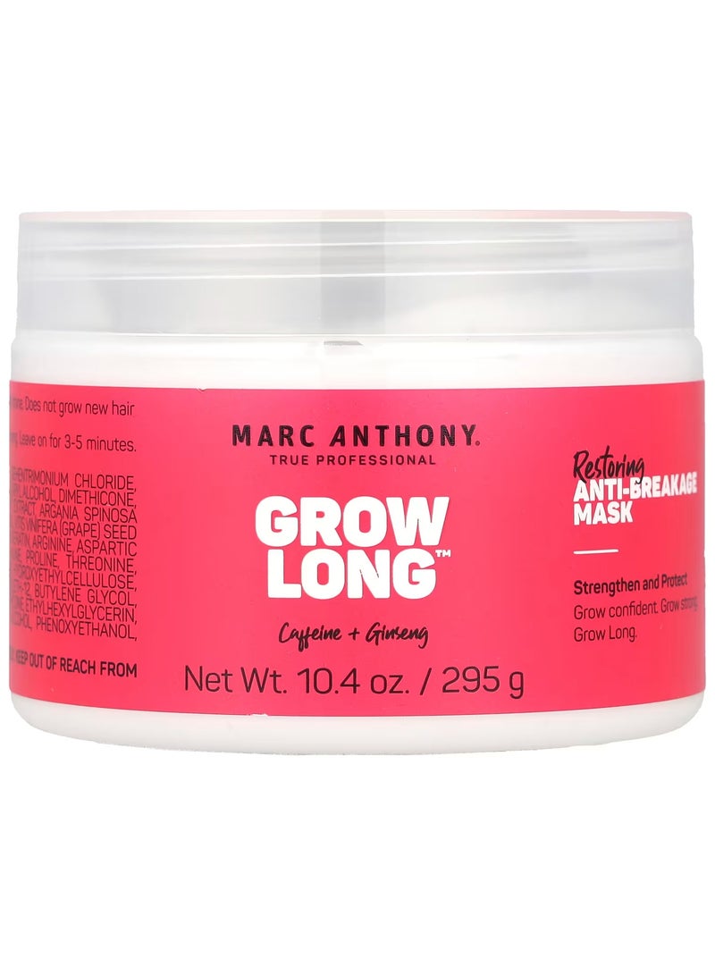 MARC ANTHONY Grow Long, Restoring, Anti-Breakage Hair Mask, 10.4 oz - Image 1