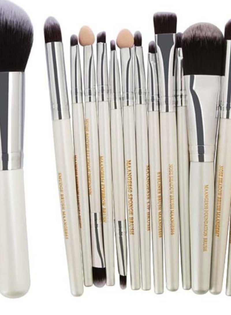 NIBEMINENT 22-Piece Professional Makeup Brush Set Multicolour - Image 2