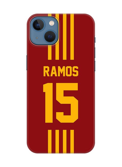 Slim Cover for Apple iPhone 14 Plus Case Snap Classic Series Mobile Cover Hard PC Shield Matte Finish Print -Spain-Player-Ramos