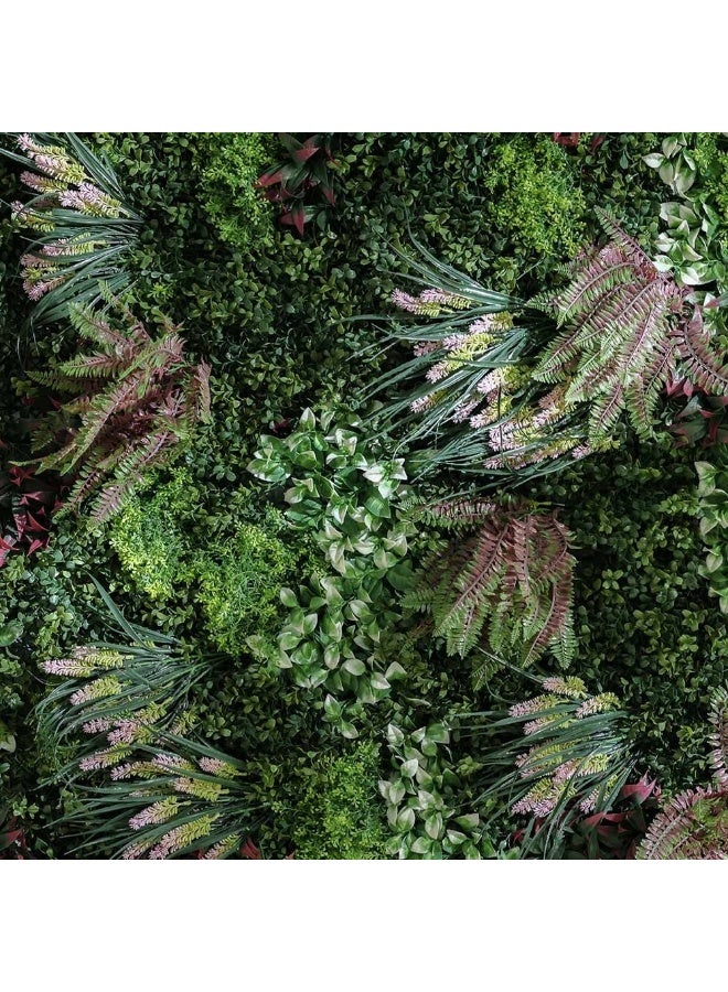 DANUBE HOME Artificial Fence Decoration Artificial Plant Wall Fence Decorative Green Leaves For Indoor Outdoor Garden Home Decor 100X100Cm - Image 2