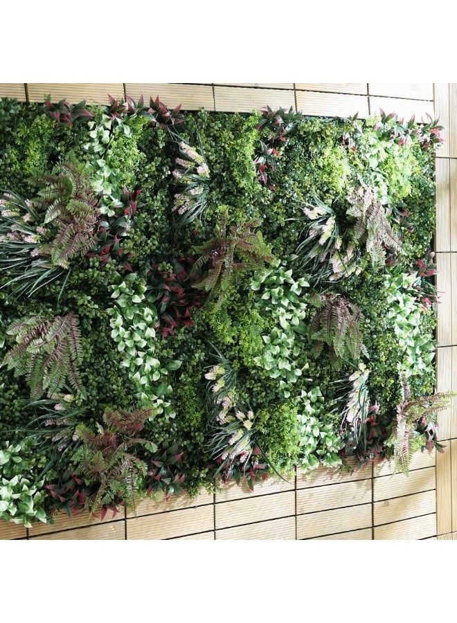 DANUBE HOME Artificial Fence Decoration Artificial Plant Wall Fence Decorative Green Leaves For Indoor Outdoor Garden Home Decor 100X100Cm - Image 3