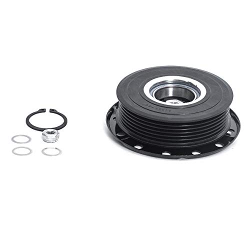 FKG AC Compressor Clutch Assembly Repair Kit 5058228AE Fit for 2007-2008 Dodge Caliber 1.8L 2.0L 2.4L, 2007-2008 Jeep Compass 2.0L 2.4L, 2007-2008 Jeep Patriot 2.0L 2.4L - Image 1