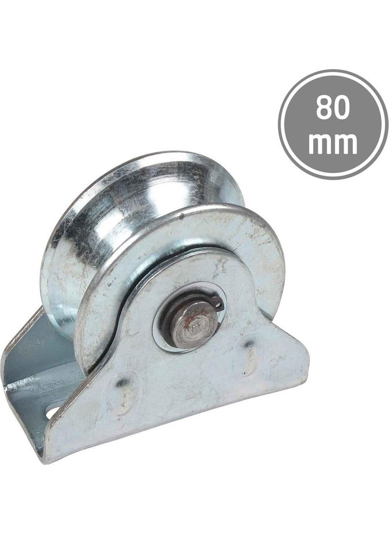 TiTi RMT080 Table Rail Roller for Sliding Iron Door 80 mm  - Image 1
