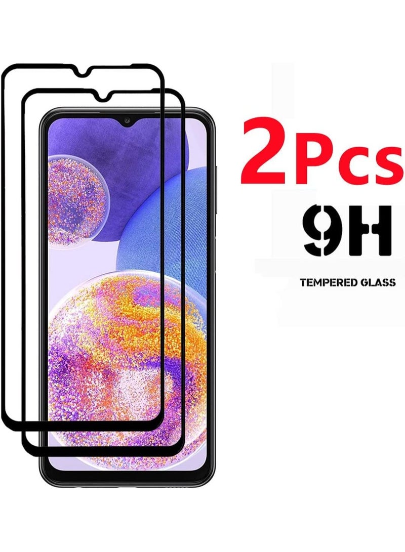 2 Pack Tempered Glass Screen Protector for Samsung Galaxy A24 5G Full Coverage Screen Glass 9H Hardness Anti Fingerprint Scratch Resistance for Samsung Galaxy A24 5G  - Image 4