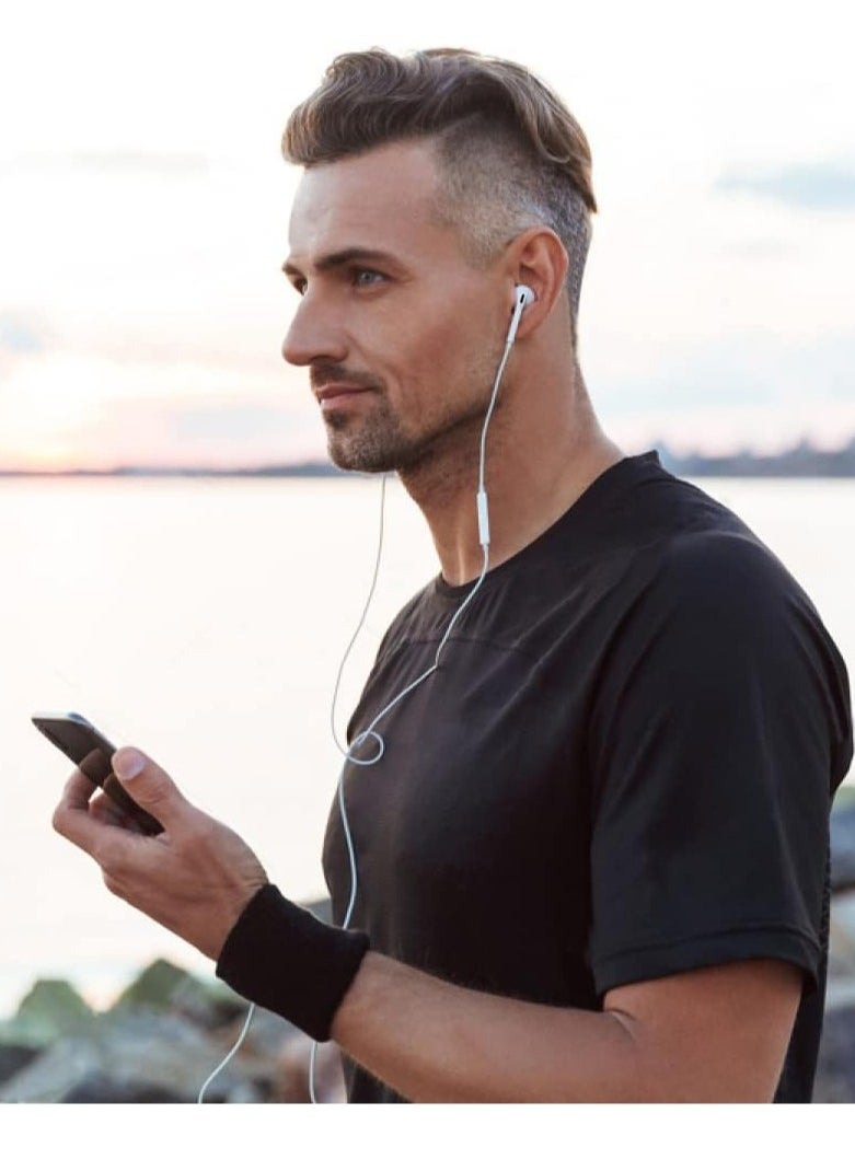 ELTRAZONE In-Ear Headphones with Wired Lightning Connection 【Apple MFi Certified】 HiFi Audio Stereo Earphones with Microphone and Volume Control Compatible with iPhone 13/12/SE/11/X/XS Max/XR/8/7 - White  - Image 5