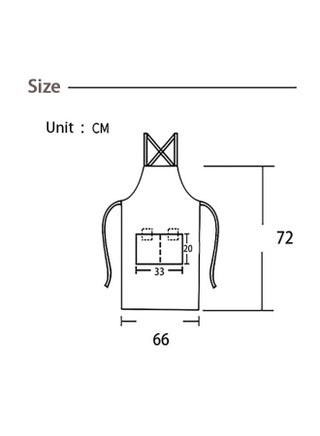 Cross Back Apron with Adjustable Straps and Large Pockets Canvas Waterproof Fabric Chef Apron Kitchen Cooking Baking Hairstylist Woodworking Welding Carpenter Work Bib Apron Grey - view 3
