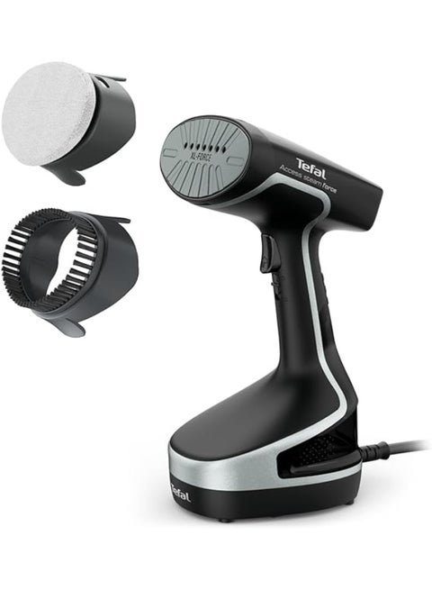 Tefal Access Steam Force DT8250 Handheld Garment 0.2 L 2000 W DT8250 E1 / J5A-4725 Black/Silver