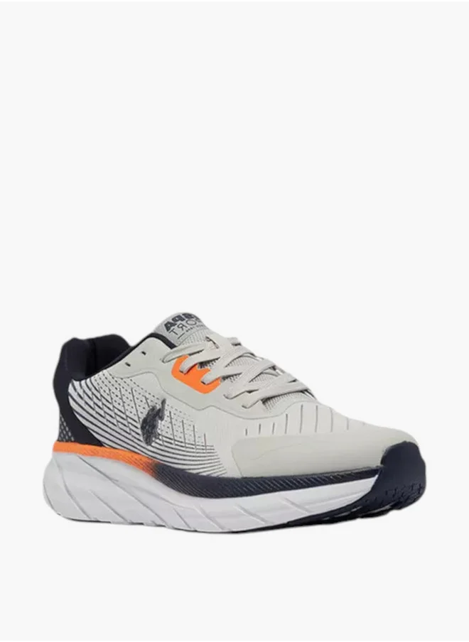 يو اس بولو اسن Men's Lace-Up Sneakers