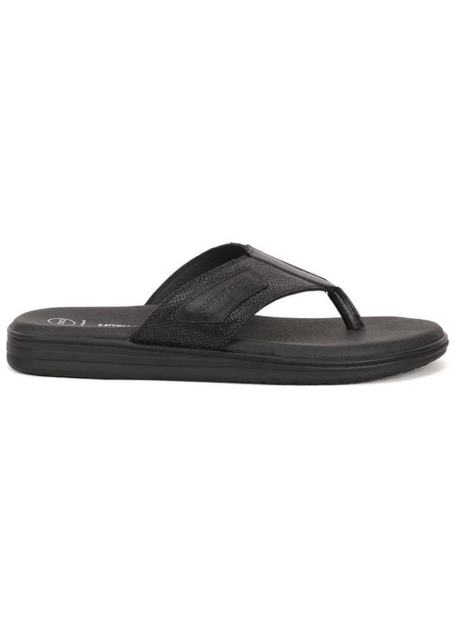 Hush Puppies - Hush Puppies Men's CREG THONG E (8746153_BLACK_7 UK) - Image 1
