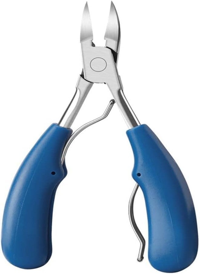 DPWOUM Blue Toenail Clippers - Professional Ingrown Toenail Treatment,for Seniors Thick,Upgraded for Men,Fingernail Ingrown Tools - Image 1