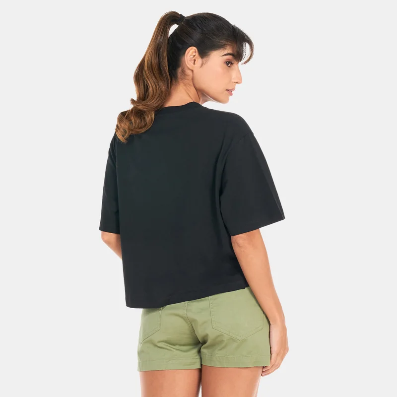 Timberland Women's Logo Pack Cropped T-Shirt